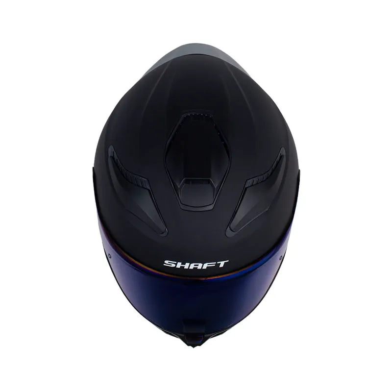 CASCO INTEGRAL SHAFT 584 SP  SOLID NEGRO ROJO MATE