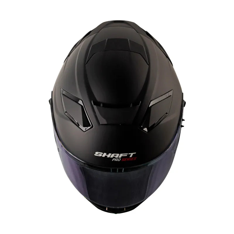 CASCO INTEGRAL SHAFT PRO 606SP NEGRO MATE AZUL