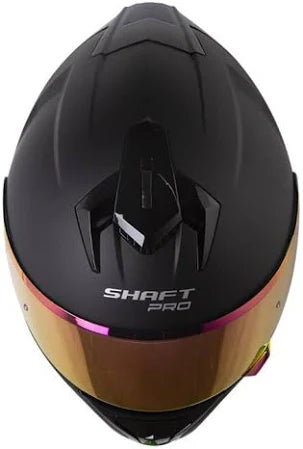 CASCO INTEGRAL SHAFT PRO 610DV EVO SOLID NEGRO MATE/MORADO