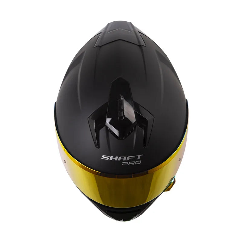 CASCO INTEGRAL SHAFT PRO 610DV EVO SOLID NEGRO MATE/ROJO