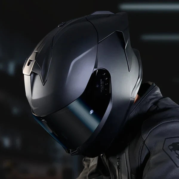 CASCO INTEGRAL SHARK SKWAL CUP DARK SHADOW NEGRO MATE
