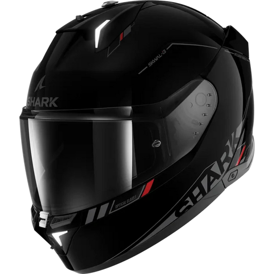 CASCO INTEGRAL SHARK SKWAL i3 NEGRO BRILLANTE OFERTA
