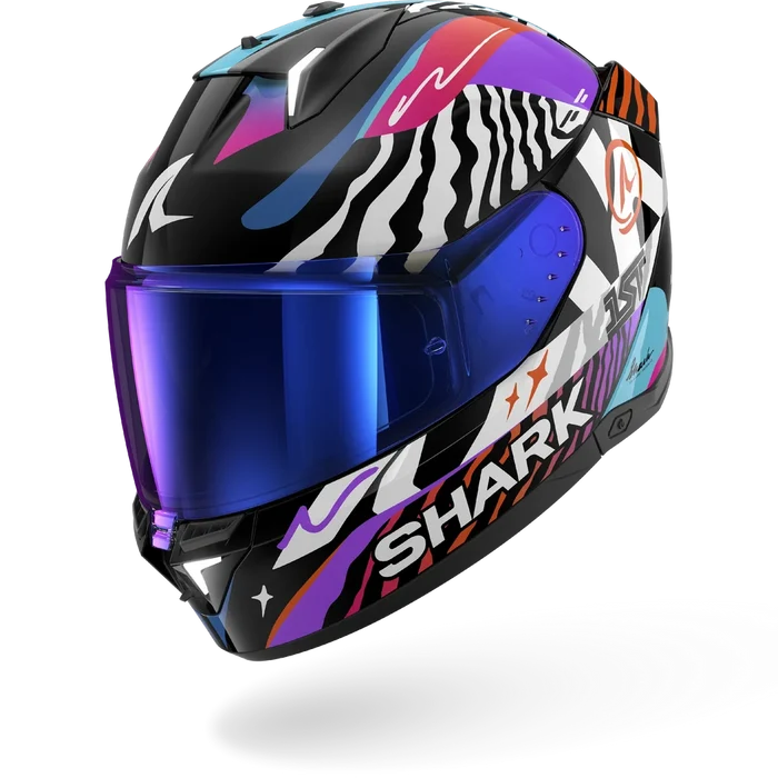 CASCO INTEGRAL SHARK SKWAL i3 SPEED FANCY