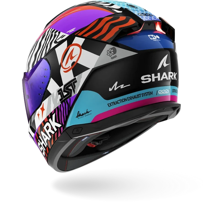 CASCO INTEGRAL SHARK SKWAL i3 SPEED FANCY