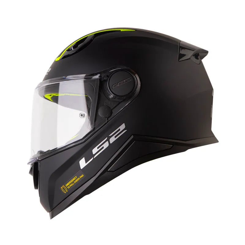 CASCO INTEGRAL PARA NIÑO/A LS2 FF812 SOLID NEGRO MATE