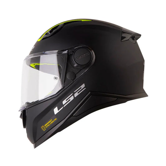 CASCO INTEGRAL PARA NIÑO/A LS2 FF812 SOLID NEGRO MATE