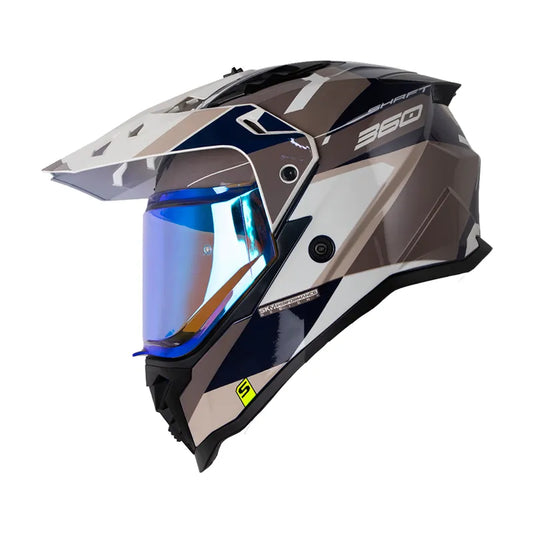 CASCO MULTIPROPOSITO SHAFT MX360 MISHO GRIS