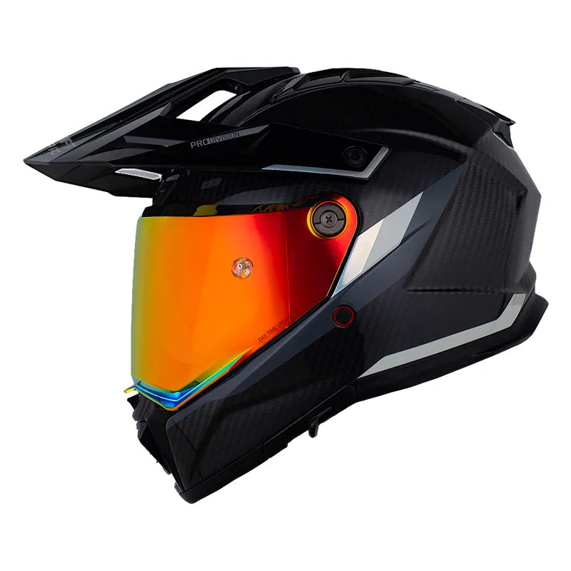 CASCO MULTIPROPOSITO SHAFT MX480 C ATLAS NEGRO + PINLOCK