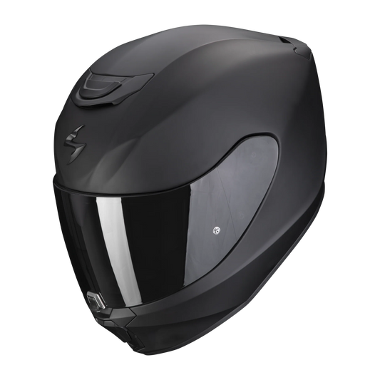 CASCO SCORPION EXO 391 NEGRO MATE VISOR TRANSPARENTE