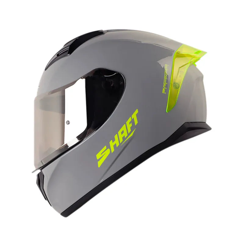 CASCO INTEGRAL SHAFT 582SP EVO SOLID GRIS AMARILLO NEON