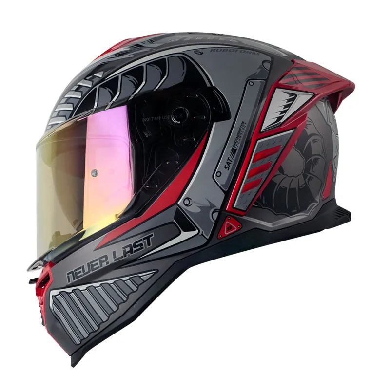 CASCO SHAFT 598 GTR ROBOFORM ROJO