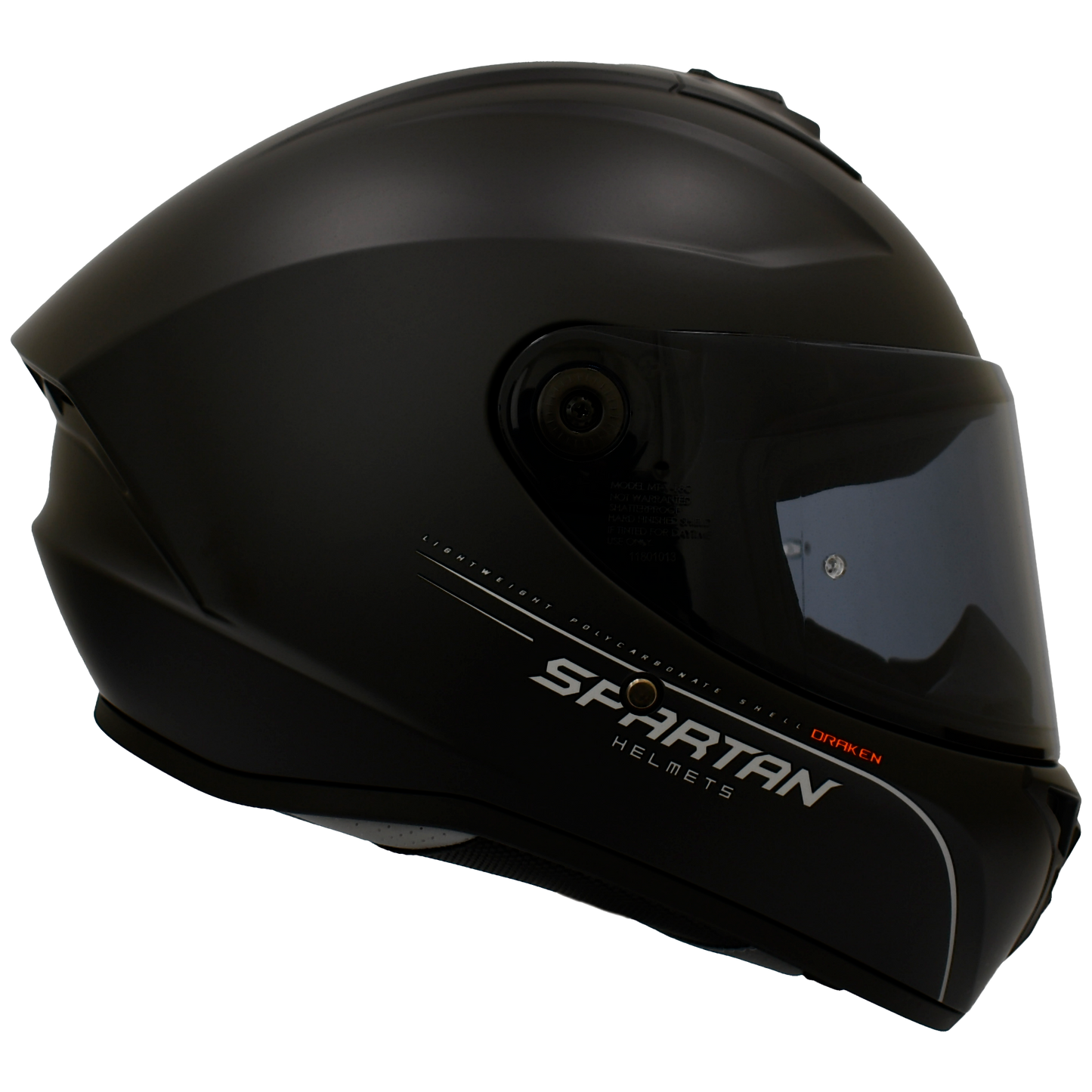 CASCO INTEGRAL SPARTAN DRAKEN + VISOR HUMO OSCURO