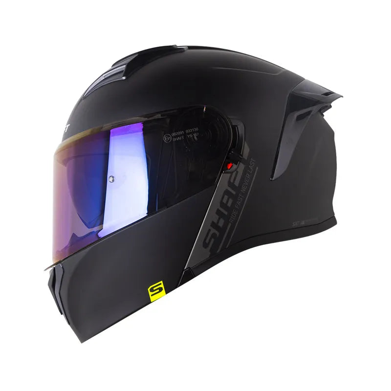 CASCO ABATIBLE SHAFT 3820 SP SOLID NEGRO MATE