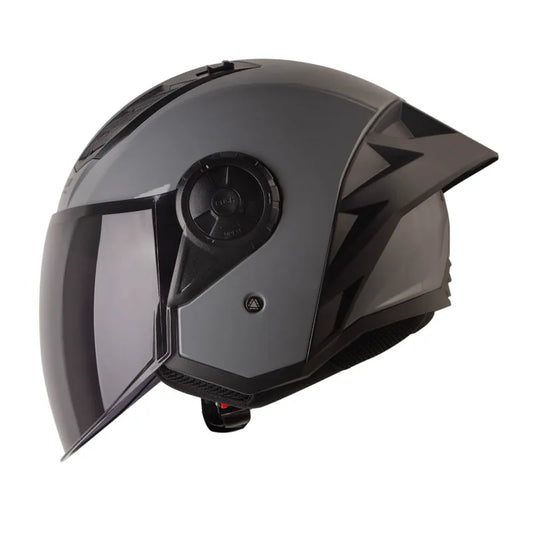 CASCO ABIERTO LS2 OF 616 AIRFLOW II GRIS NARDO BRILLO
