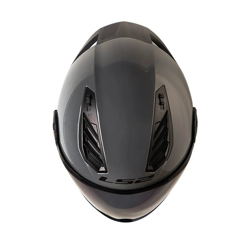 CASCO ABIERTO LS2 OF 616 AIRFLOW II GRIS NARDO BRILLO