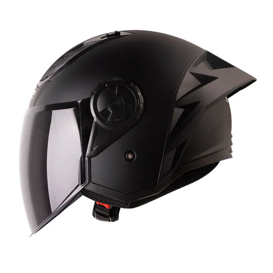 CASCO ABIERTO LS2 OF 616 AIRFLOW II NEGRO MATE