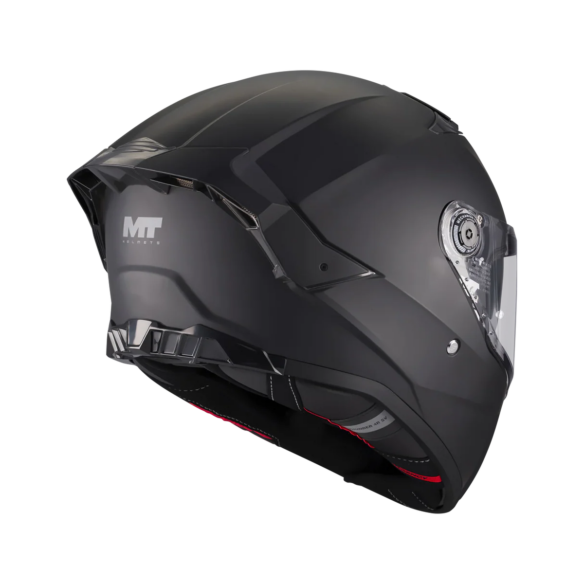 CASCO INTEGRAL  MT FF118SV THUNDER 4 R SV PURE A1 NEGRO MATE