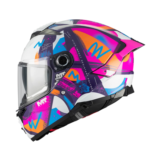CASCO INTEGRAL  MT FF118SV THUNDER 4 R SV PIPEN C8 BRILLO