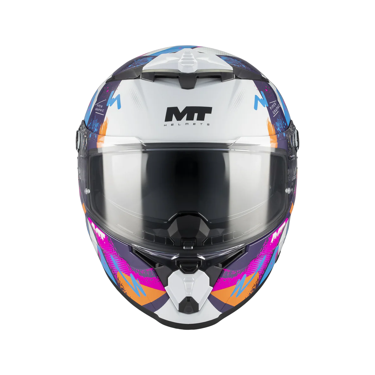 CASCO INTEGRAL  MT FF118SV THUNDER 4 SV PIPEN C8 BRILLO