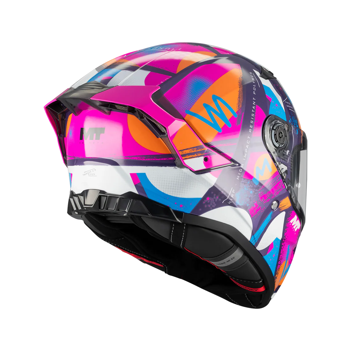 CASCO INTEGRAL  MT FF118SV THUNDER 4 SV PIPEN C8 BRILLO
