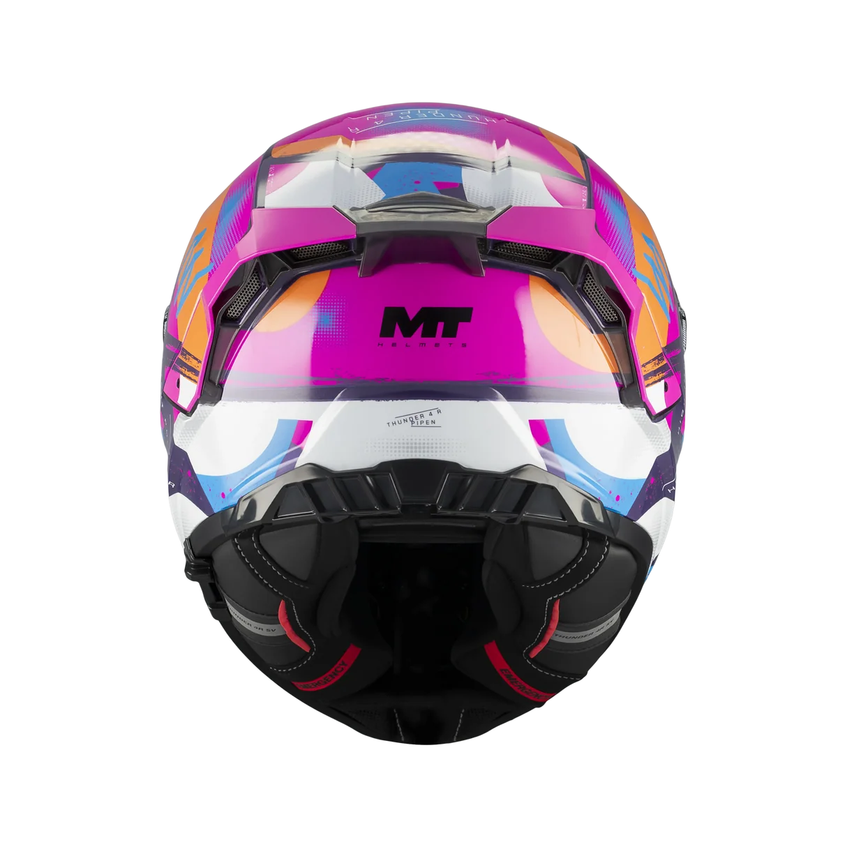 CASCO INTEGRAL  MT FF118SV THUNDER 4 SV PIPEN C8 BRILLO