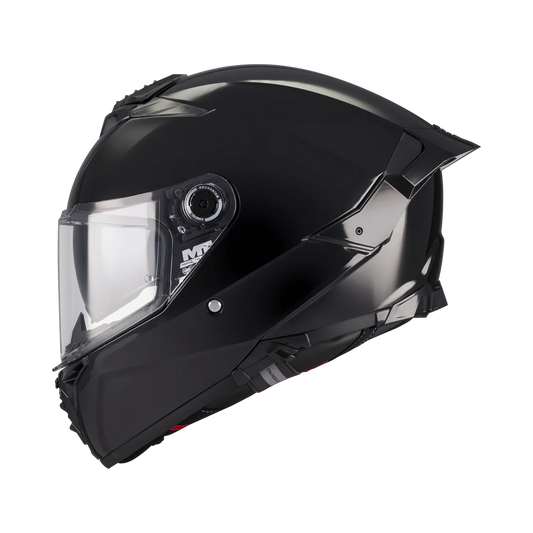CASCO INTEGRAL  MT FF118SV THUNDER 4 SV PURE A1 NEGRO BRILLO