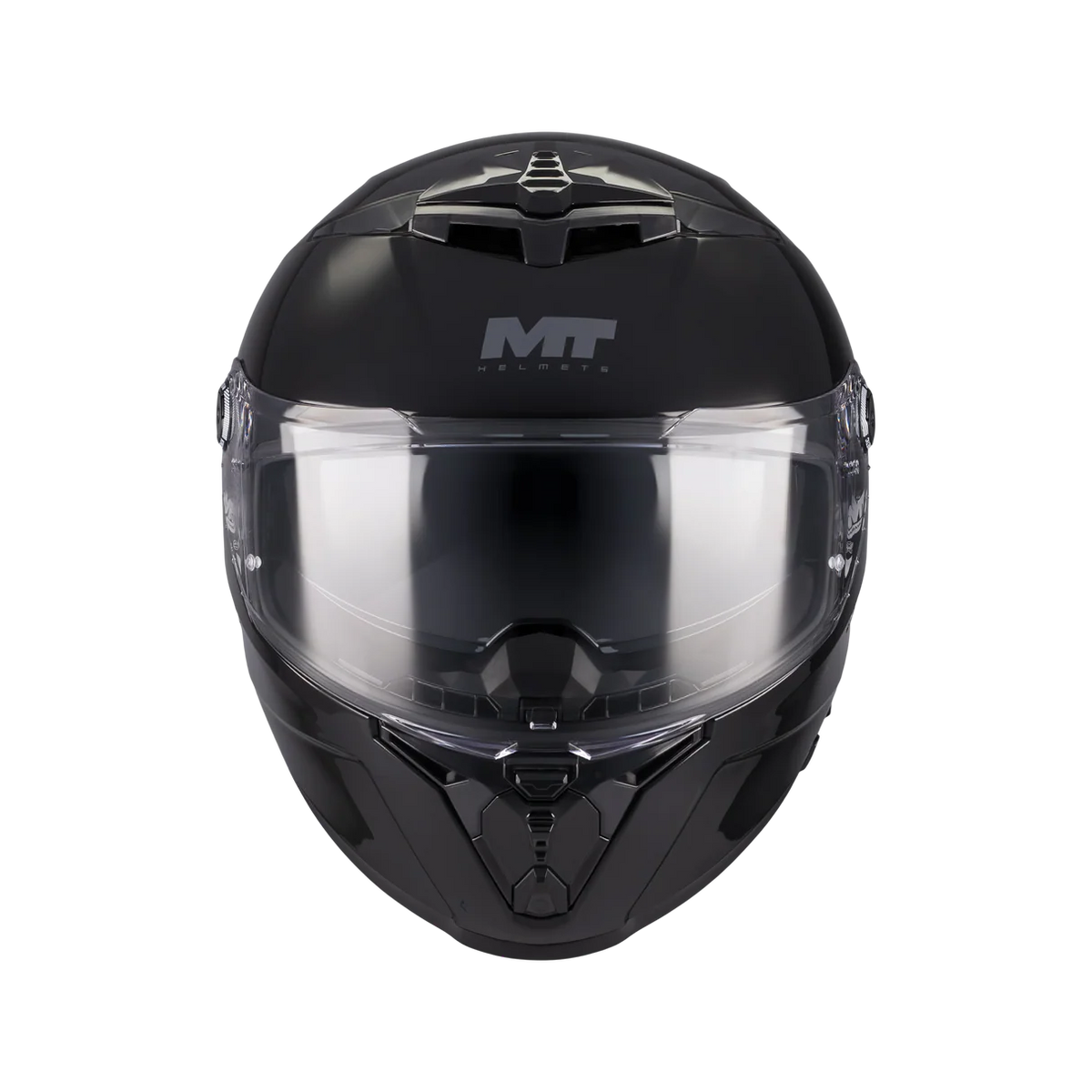 CASCO INTEGRAL  MT FF118SV THUNDER 4 SV PURE A1 NEGRO BRILLO
