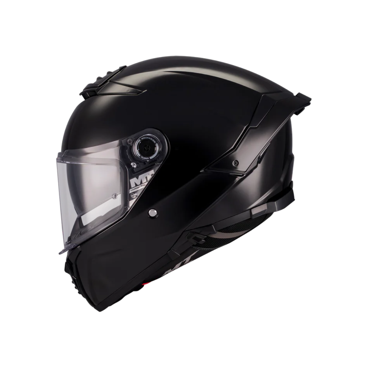 CASCO INTEGRAL  MT FF118SV THUNDER 4 SV PURE A1 NEGRO BRILLO