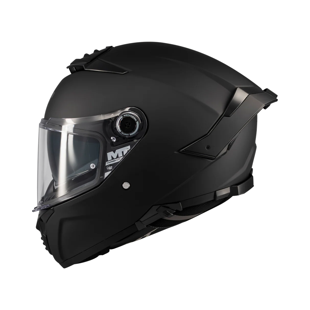 CASCO INTEGRAL  MT FF118SV THUNDER 4 SV PURE A1 NEGRO MATE