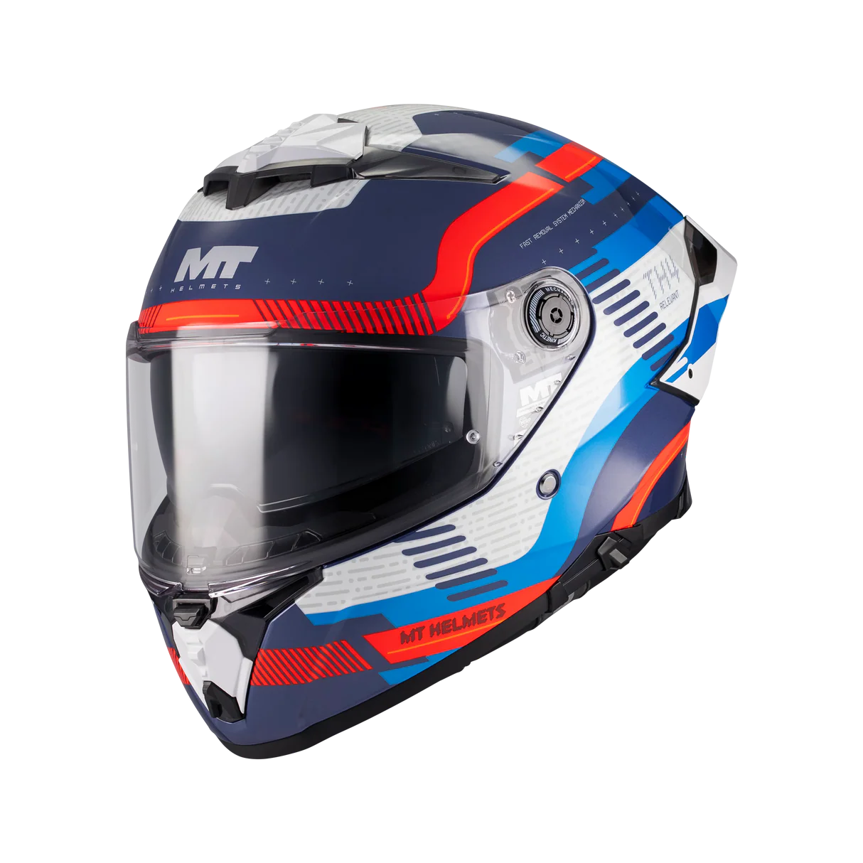 CASCO INTEGRAL  MT FF118SV THUNDER 4 SV REVELANT C5 BRILLO