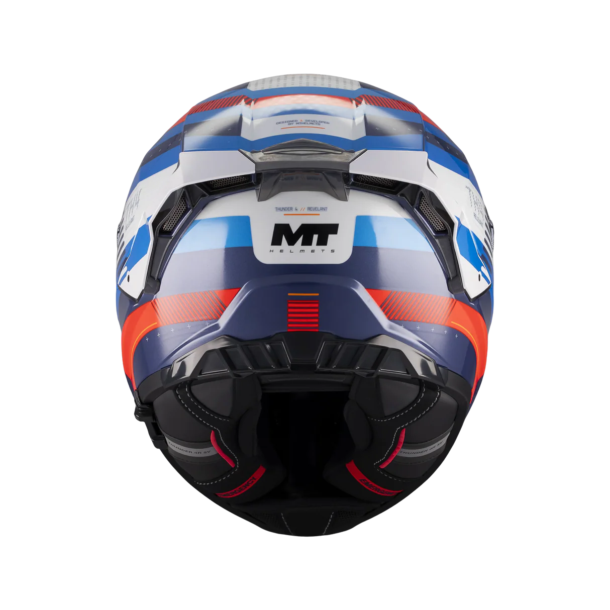 CASCO INTEGRAL  MT FF118SV THUNDER 4 SV REVELANT C5 BRILLO