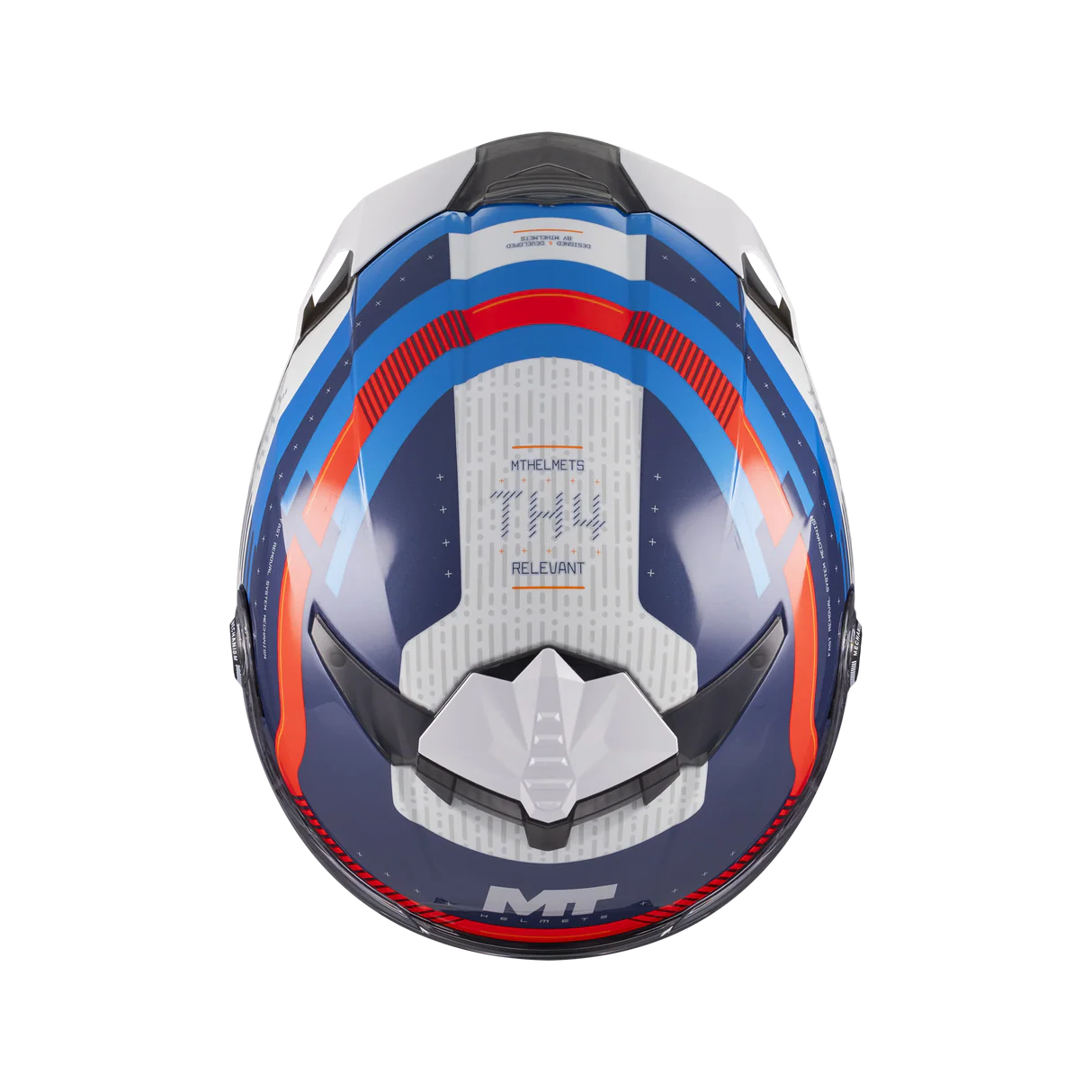 CASCO INTEGRAL  MT FF118SV THUNDER 4 SV REVELANT C5 BRILLO