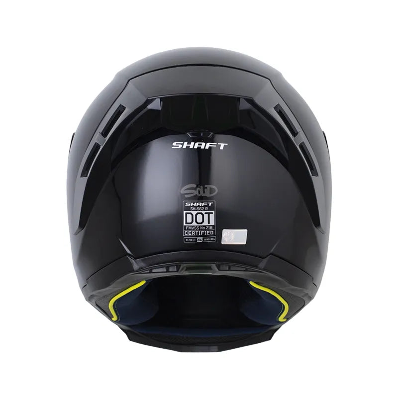 CASCO INTEGRAL SHAFT 562 R SOLID NEGRO BRILLO
