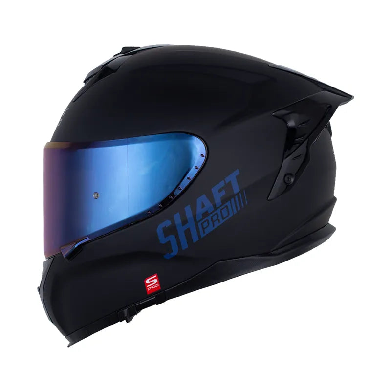 CASCO INTEGRAL SHAFT PRO 610 DV EVO SOLID NEGRO AZUL MATE