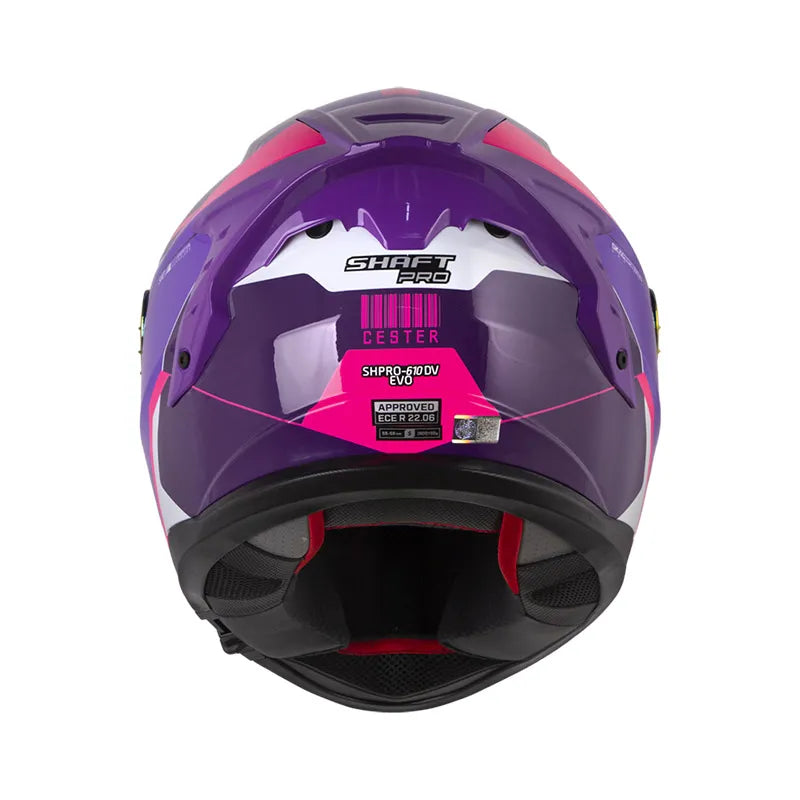CASCO INTEGRAL SHAFT PRO 610 DV EVO CESTER MORADO FUCSIA