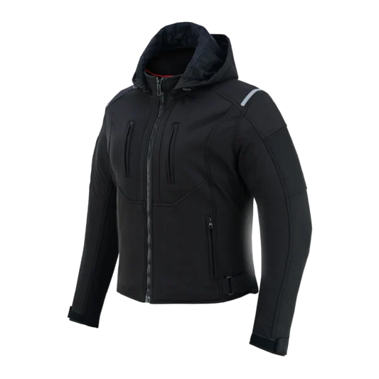 CHAQUETA CON PROTECCIÓN SPARTAN LUGANO NEGRO