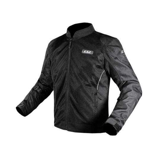 CHAQUETA DE PROTECCIÓN LS2 AIRY EVO MAN NEGRO