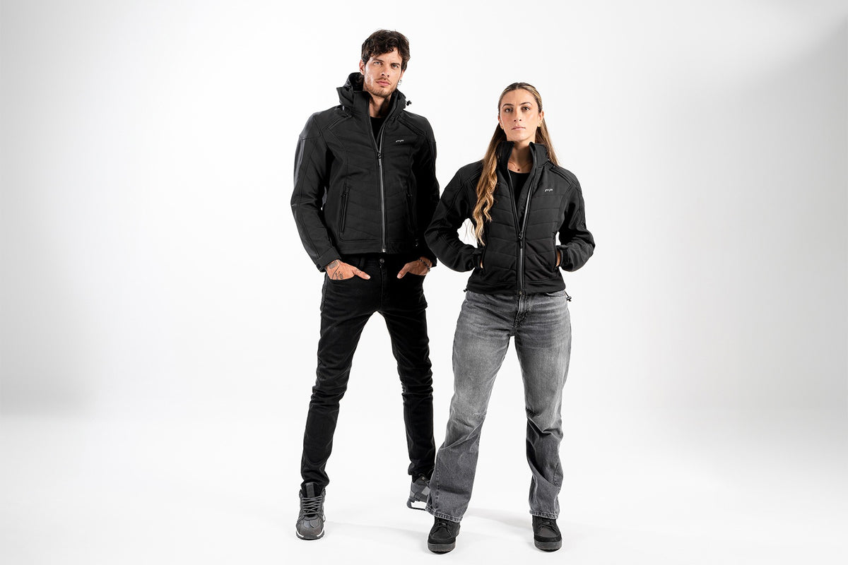 CHAQUETA FP SOFTSHELL NAXOS NEGRO