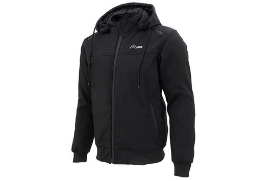 CHAQUETA FP MOTO SECTOR NEGRO CON PROTECCIONES