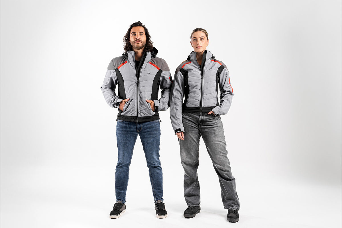 CHAQUETA FP SOFTSHELL NAXOS GRIS