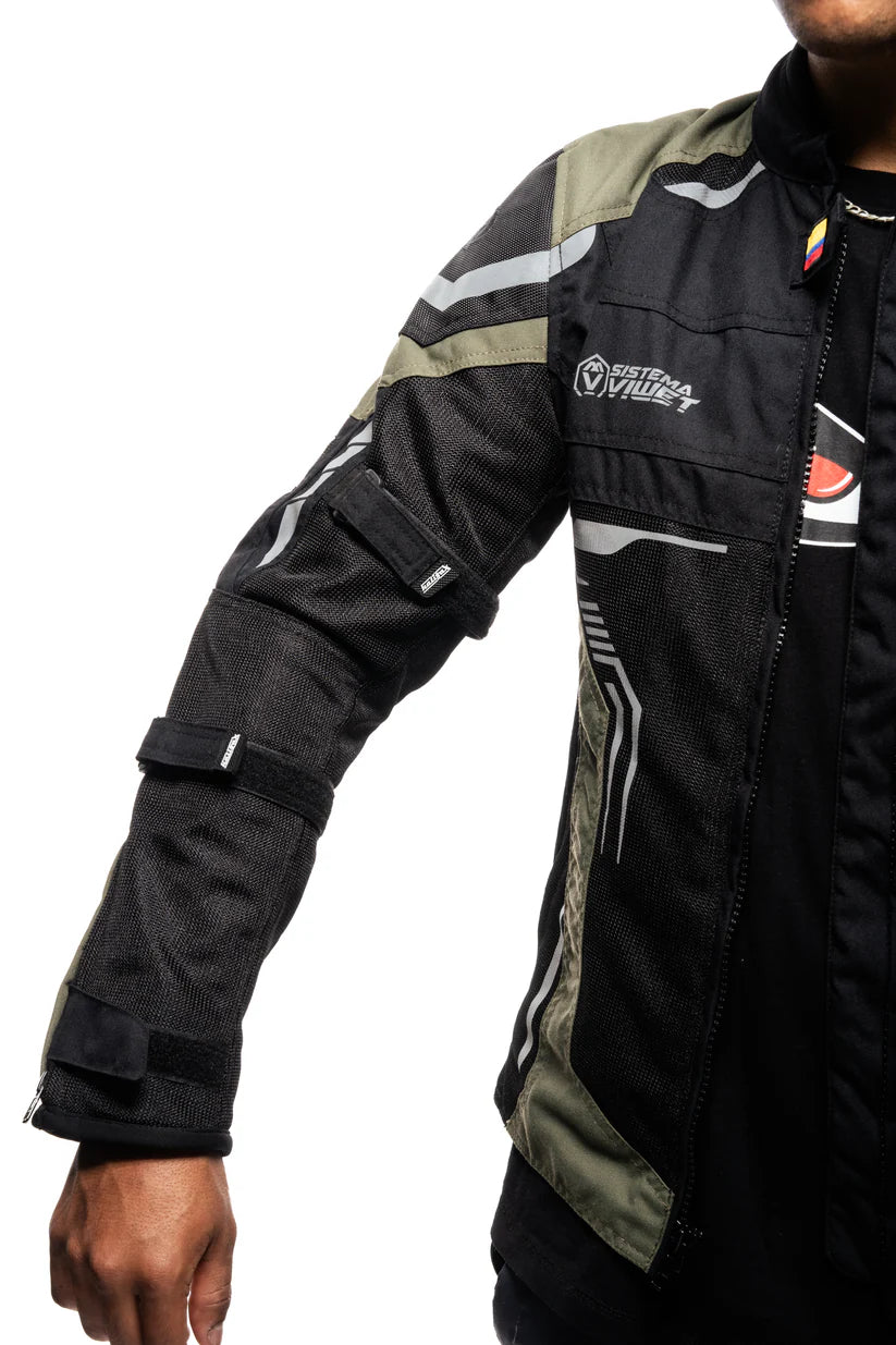 CHAQUETA HOMBRE HALIFAX VERANO REFERENCIA INDIAN NEGRO VERDE OLIVA