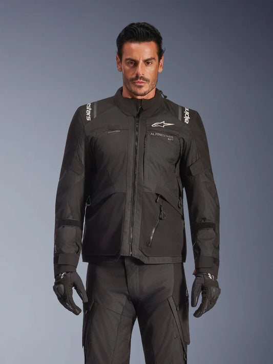 CHAQUETA IMPERMEABLE ALPINESTARS ANDES V4 DRYSTAR NEGRO