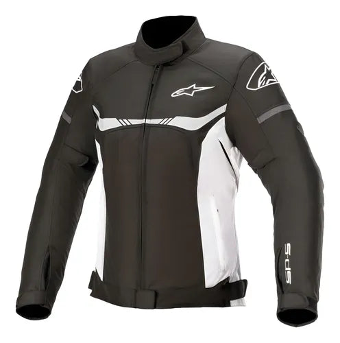 CHAQUETA IMPERMEABLE ALPINESTARS STELLA T-SPS WP NEGRO BLANCO