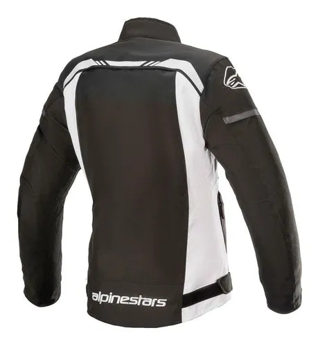 CHAQUETA IMPERMEABLE ALPINESTARS STELLA T-SPS WP NEGRO BLANCO