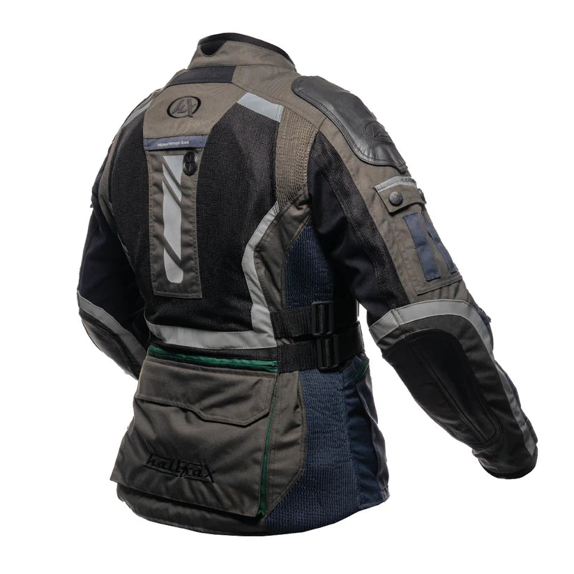 CHAQUETA HOMBRE HALIFAX ZUNDAPP NEGRO/AZUL