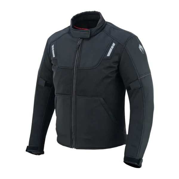 CHAQUETA CON PROTECCIÓN SPARTAN LUCERNE MESH NEGRO