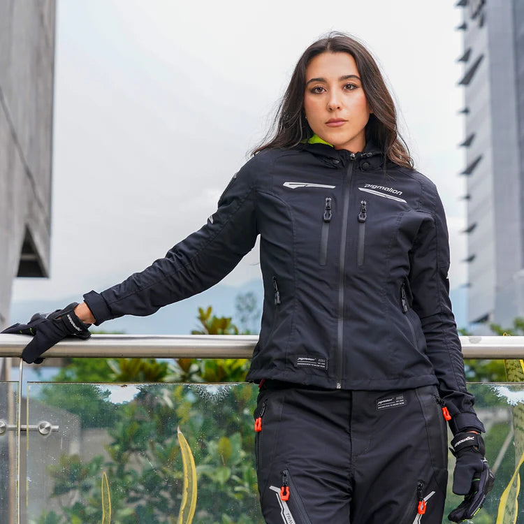 CHAQUETA PIGMALION FENIX BLACK MUJER
