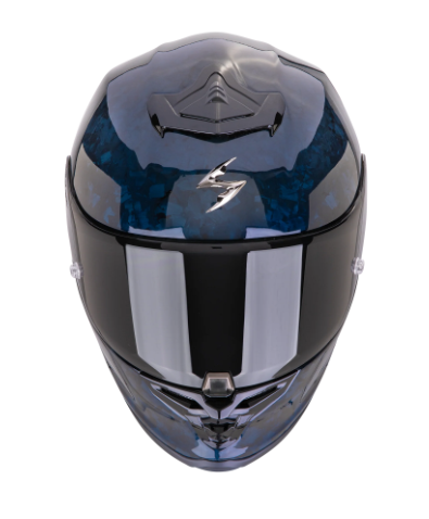 CASCO INTEGRAL SCORPION EXO R1 EVO ONYX AIR CARBONO AZUL
