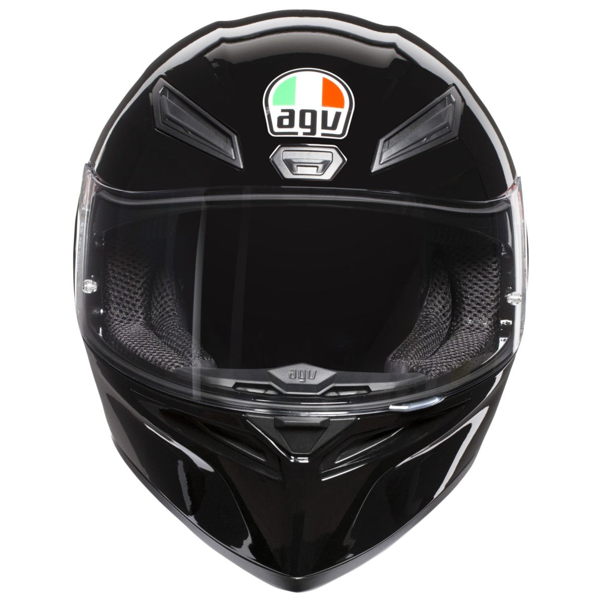 CASCO AGV K1S NEGRO BRILLANTE + PINLOCK NUEVA CERTIFICACIÓN ECE 22.06