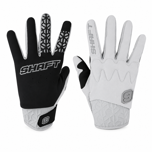 GUANTES DE PROTECCIÓN MOTO SHAFT DROID NEGRO GRIS